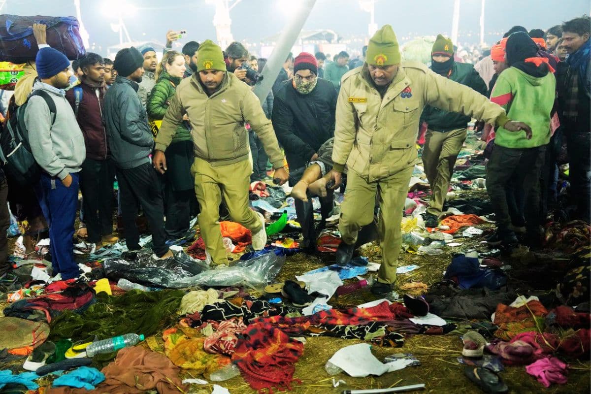 बैरिकेड तोड़कर आये जनसैलाब ने लोगों को रौंद डाला, झारखंड के राम सुमिरन ने बताया महाकुंभ में भगदड़ का आंखों देखा हाल