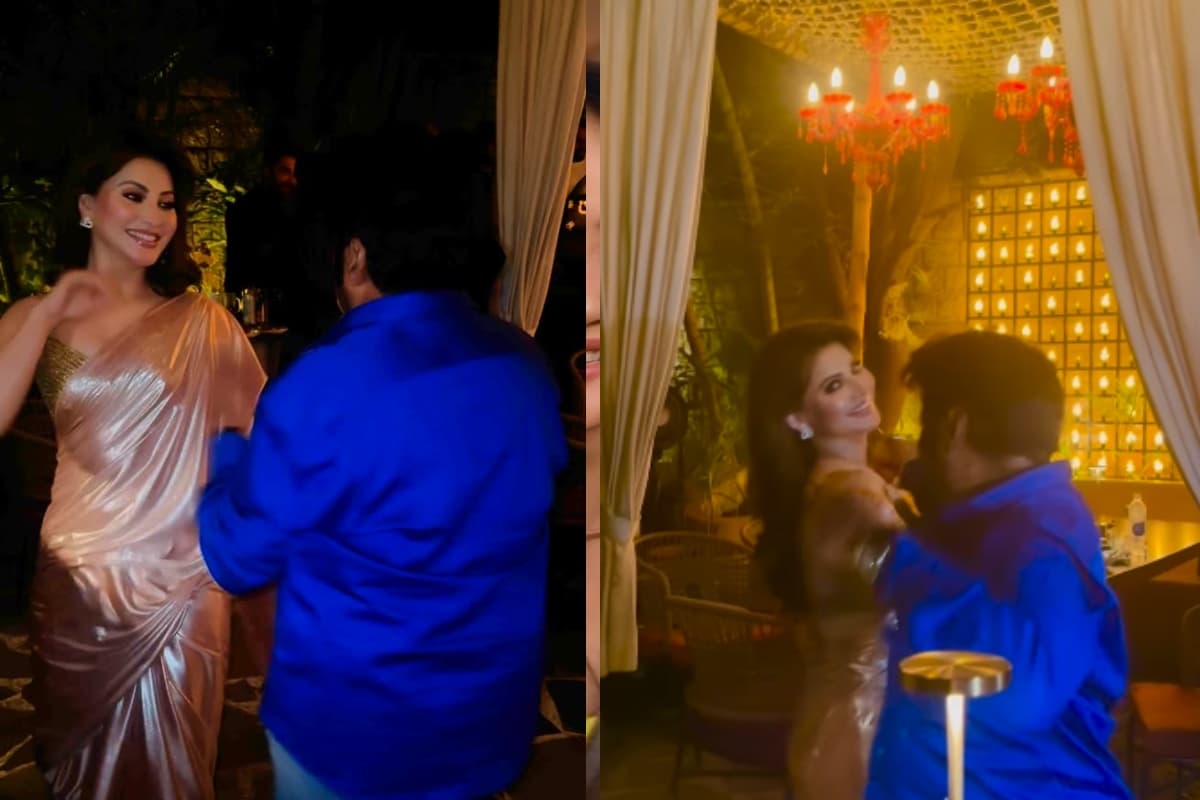 Nandamuri Balakrishna Urvashi Rautela viral video Nandamuri Balakrishna Urvashi Rautela viral video