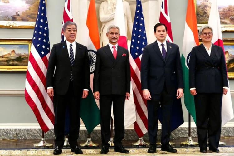 चीन की आक्रामकता पर क्वाड देशों का कड़ा विरोध