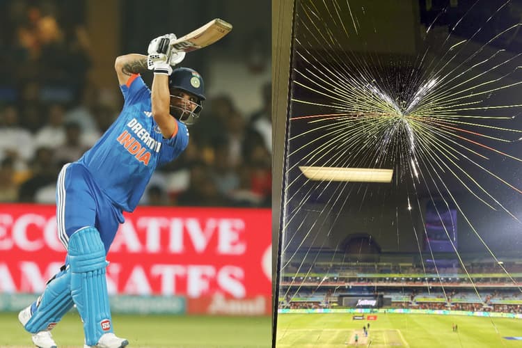 रिंकू सिंह का दबदबा साउथ अफ्रीका में बरकरार, गगनचुंबी छक्के से टूटा कांच अब तक नहीं बदला गया