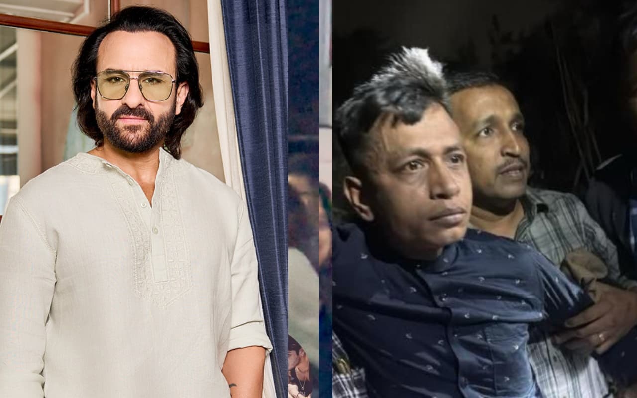 Saif Ali Khan पर हमला करने वाला शख्स को पुलिस ने किया गिरफ्तार, पहली तसवीर आई सामने