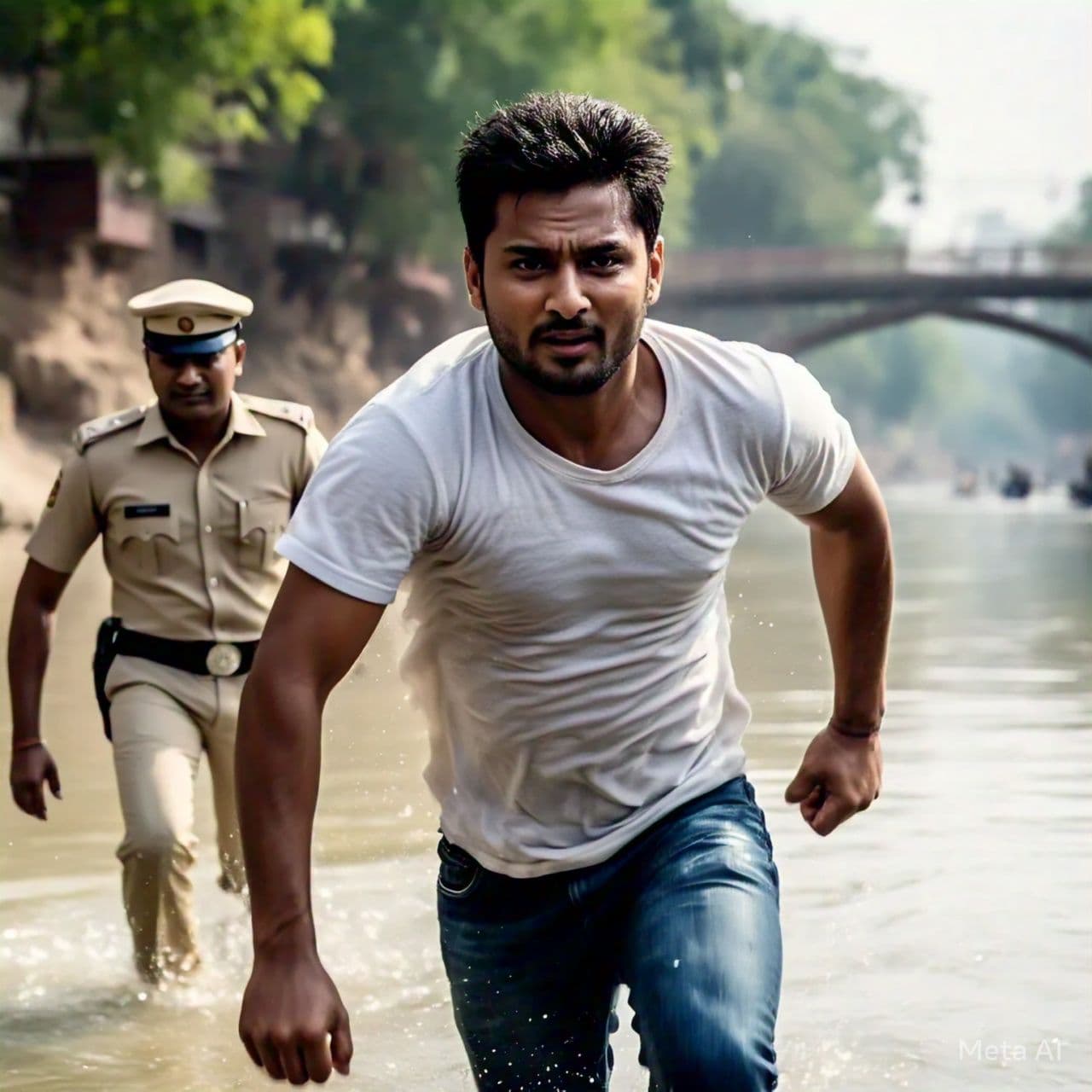 Patna News: हथकड़ी छुड़ाकर गंगा में कूदा कैदी, डूबने लगा चौकीदार तो सिपाही ने भी लगायी छलांग