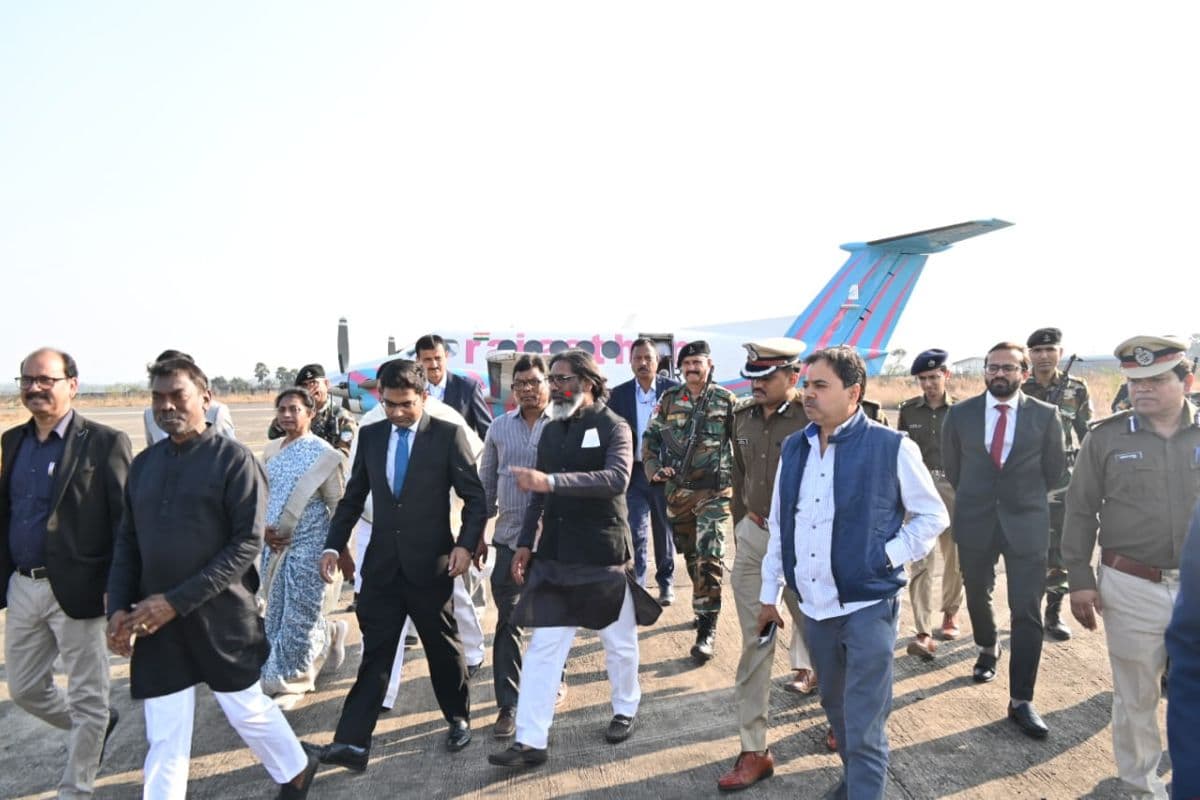 सीएम हेमंत सोरेन पहुंचे दुमका, मसानजोर डैम के इको कॉटेज का किया उद्घाटन