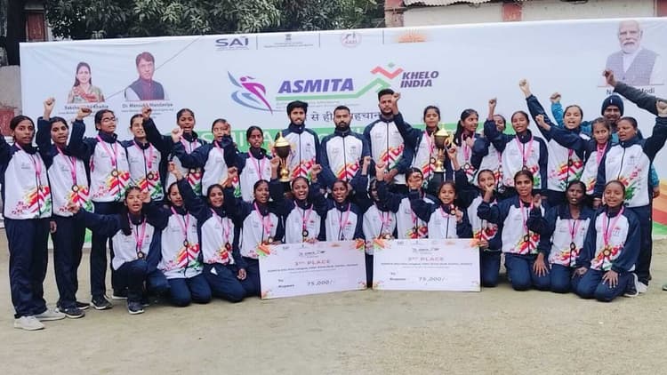 Bhagalpur news खेलो इंडिया के खो खो सब जूनियर में बिहार तीसरे स्थान पर