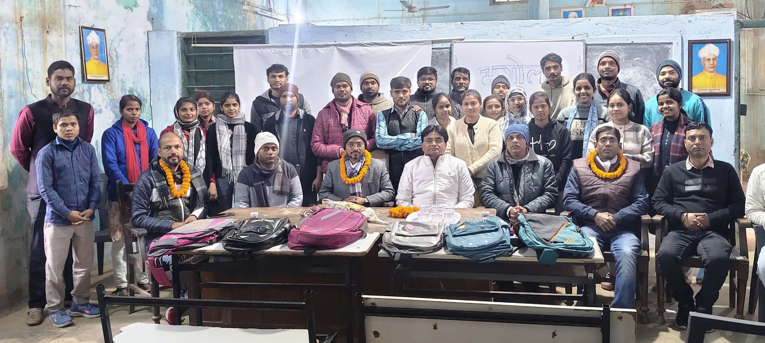 Munger news : नागी के सदस्य बनने पर पीजी विभागाध्यक्ष डाॅ अमित का हुआ अभिनंदन