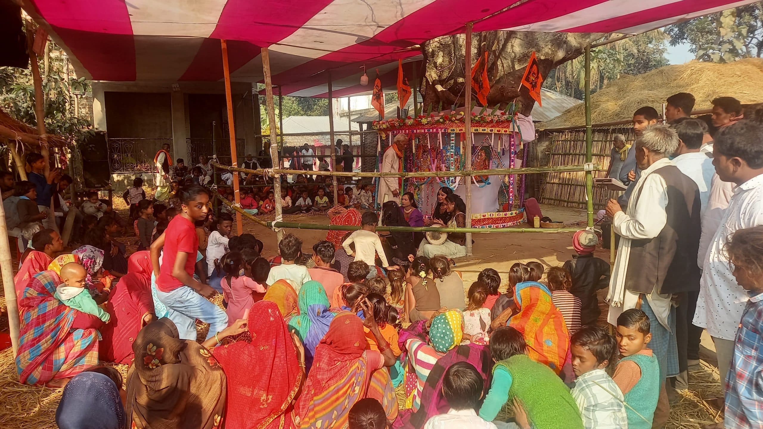 दो दिवसीय रामधुनी का समापन