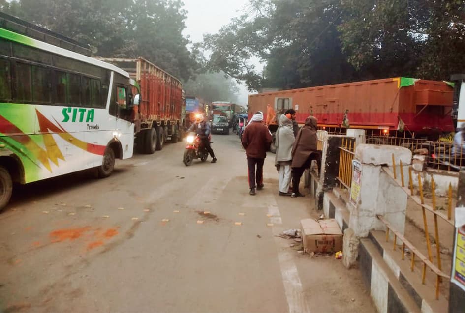 Buxar News: बक्सर-पटना फोरलेन पर 11 किमी तक लगा जाम