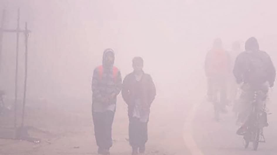 दिनभर नहीं हुए सूर्यदेव के दर्शन, ठंड ने कंपाया