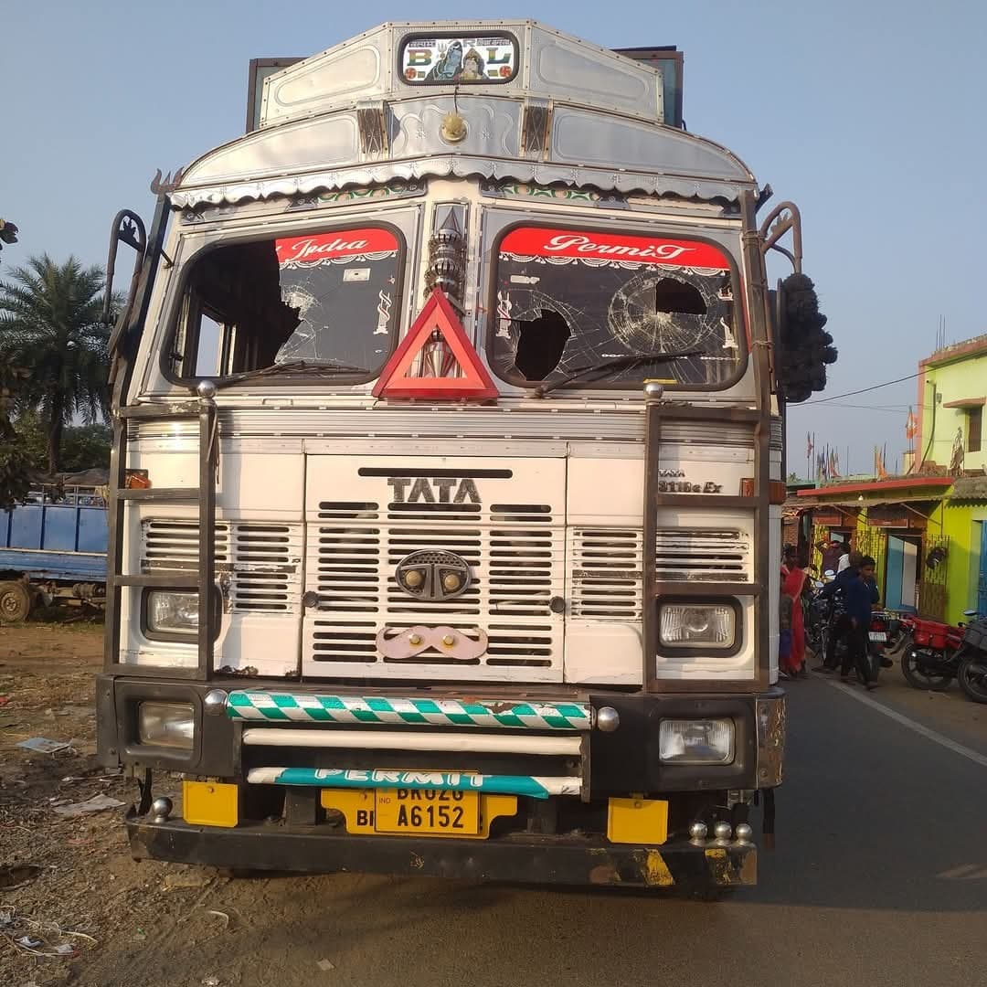 ट्रक ने मदनकट्टा में एक व्यक्ति को कुचला, मौत