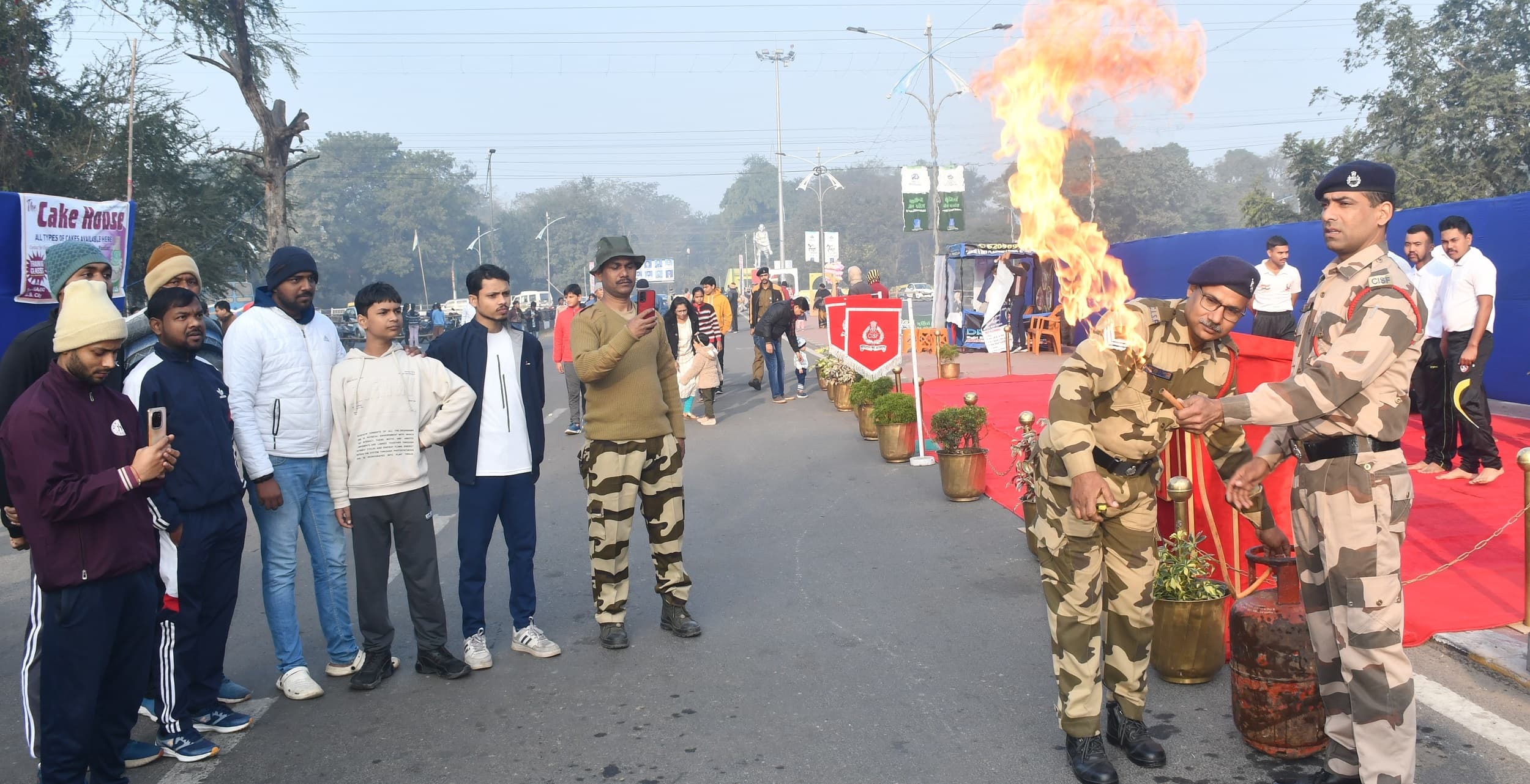 Bokaro News : हैप्पी स्ट्रीट पर सेहतमंद होने के साथ- जागरूक हो रहा बोकारो