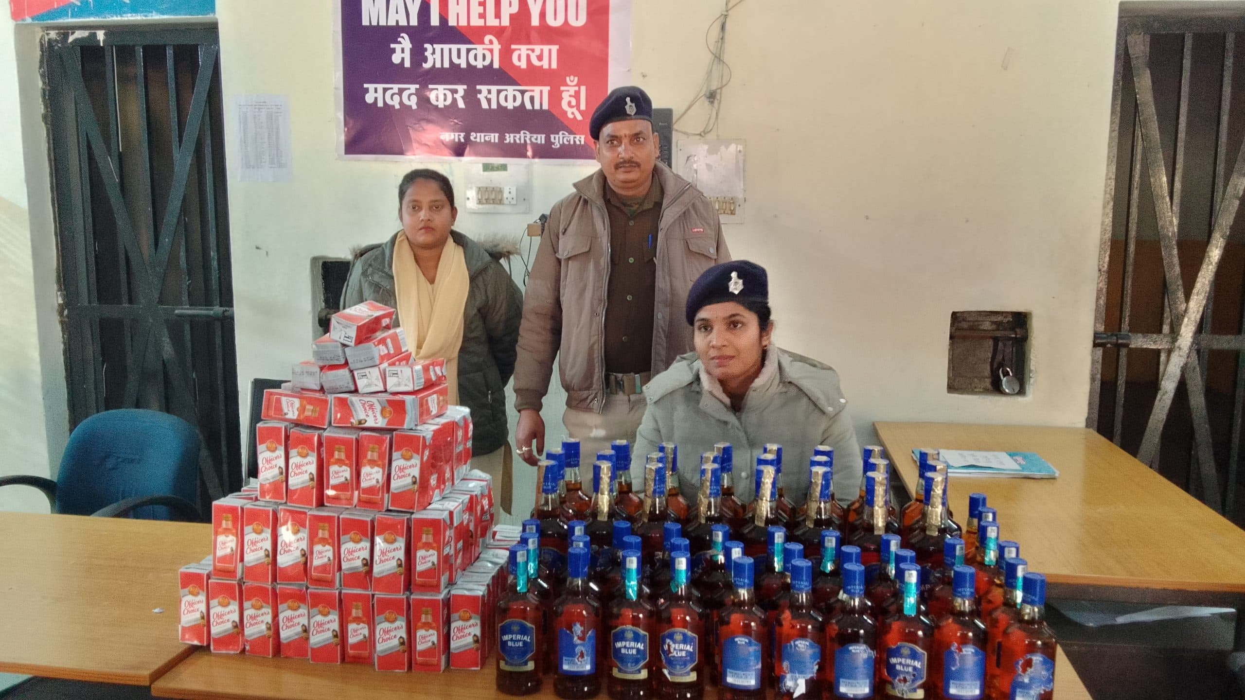 जहांगीर नगर से 63 लीटर विदेशी शराब बरामद