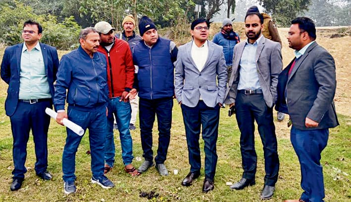 Bhagalpur news जगतपुर झील को पर्यटन क्षेत्र में विकसित करने के लिए डीडीसी ने लिया जायजा