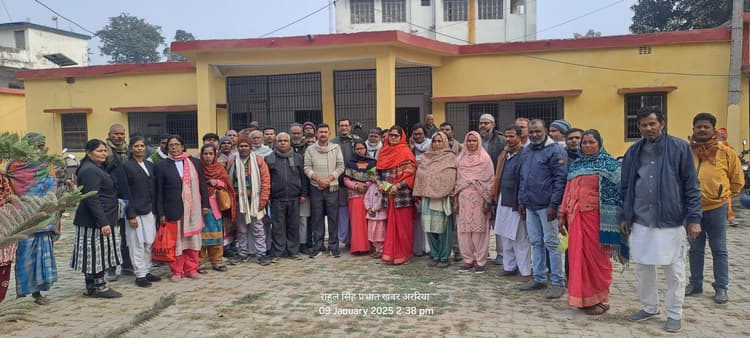 प्रशिक्षण में पायी घोर अनियमितता, किया बहिष्कार