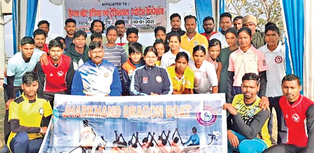 Dragon BOAT : झारखंड ड्रैगन बोट टीम का चयन