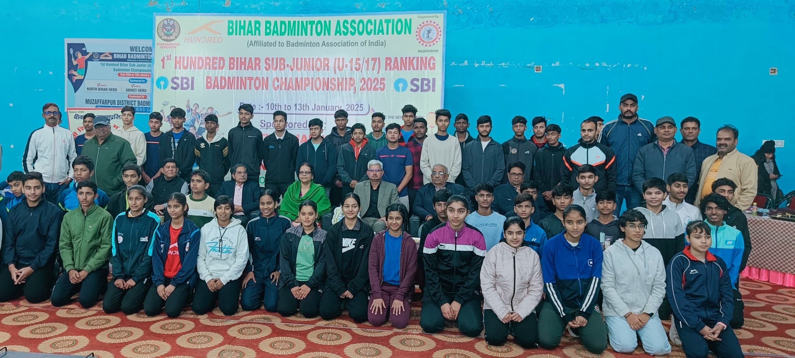 आरडीएस कॉलेज में स्टेट बैडमिंटन चैंपियनशिप का आगाज