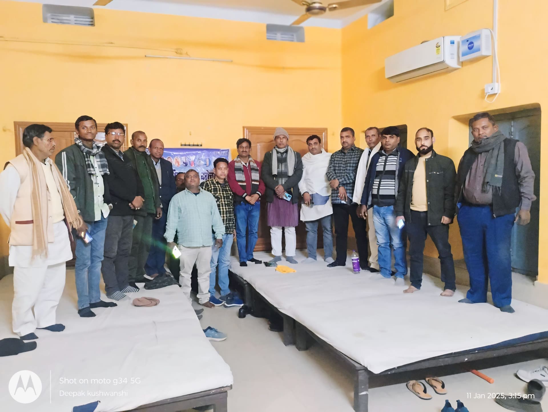 राष्ट्रीय लोक मोर्चा की बैठक में विधानसभा प्रभारी नियुक्त