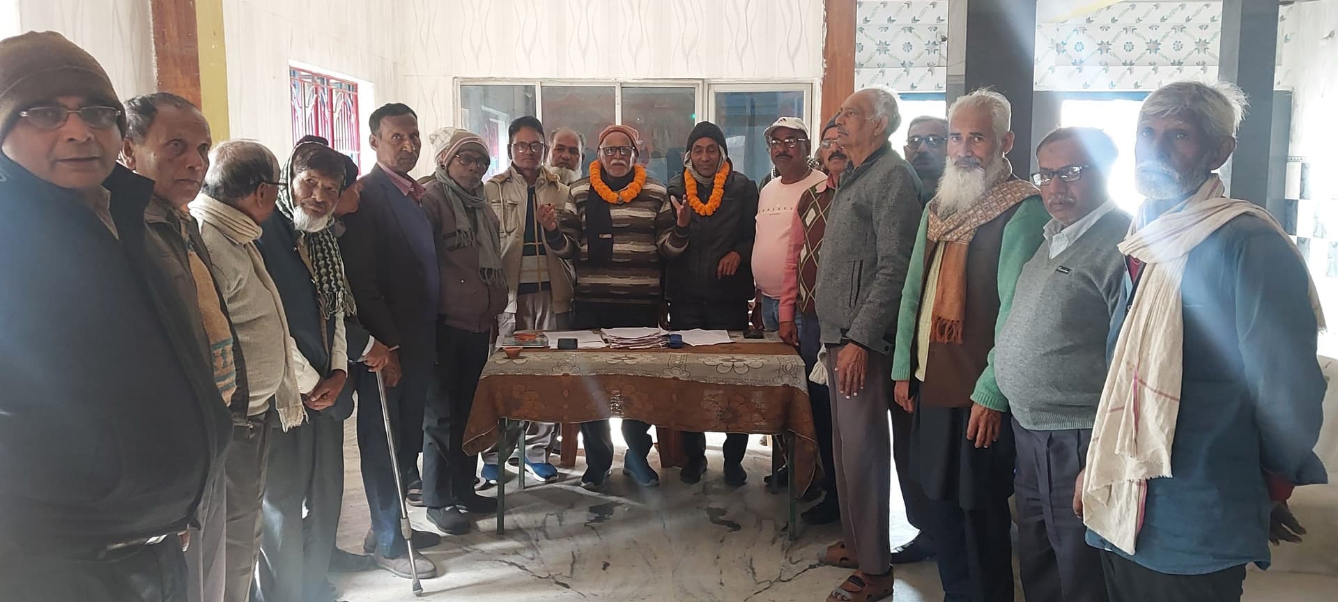 जिला परिषद सेवा निवृत कर्मचारियों ने कहा पेंशन हमारा अधिकार, लेकर रहेंगे