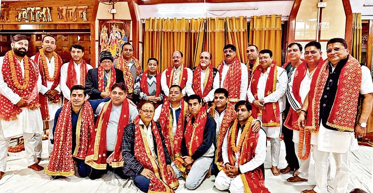 Ranchi News : नंद किशोर अरोड़ा बने श्री राधा कृष्ण मंदिर कमेटी के अध्यक्ष