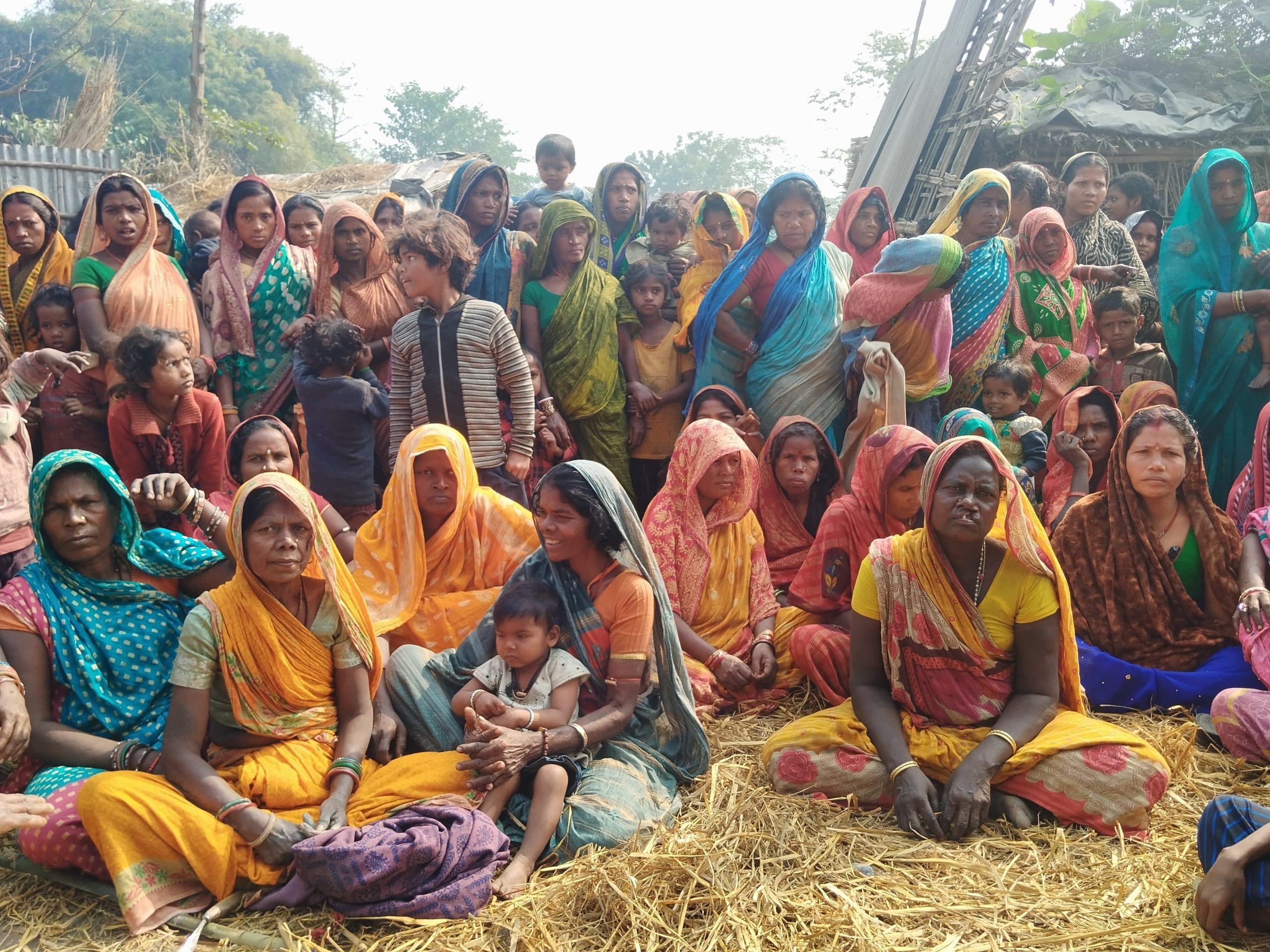 बासडीह की जमीन उपलब्ध नहीं मिलने पर महादलित परिवारों ने जाहिर की नाराजगी