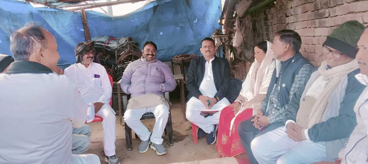 विधायक ने किया क्षेत्र का दौरा, आमजनों की सुनी समस्याएं