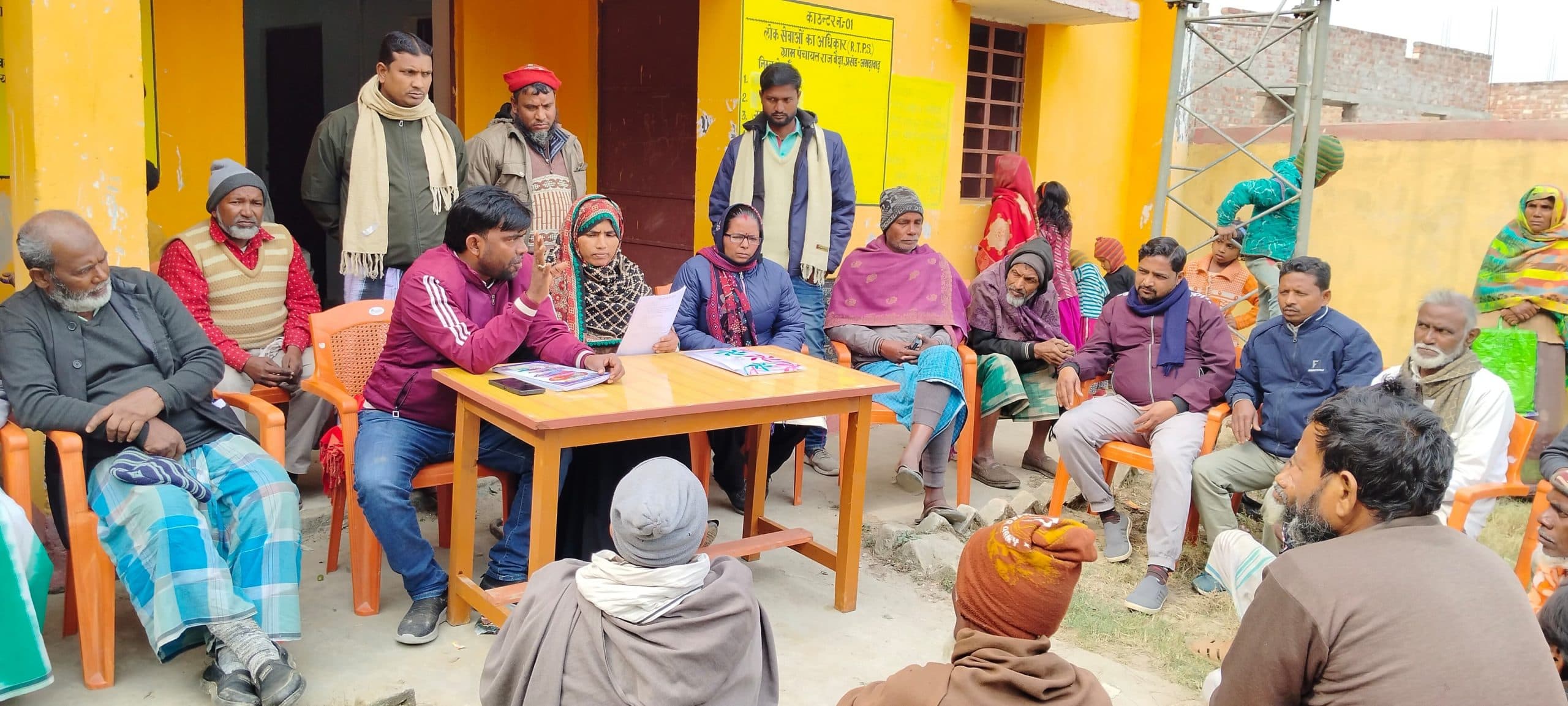 ग्राम सभा आयोजित कर योजनाओं का किया गया चयन