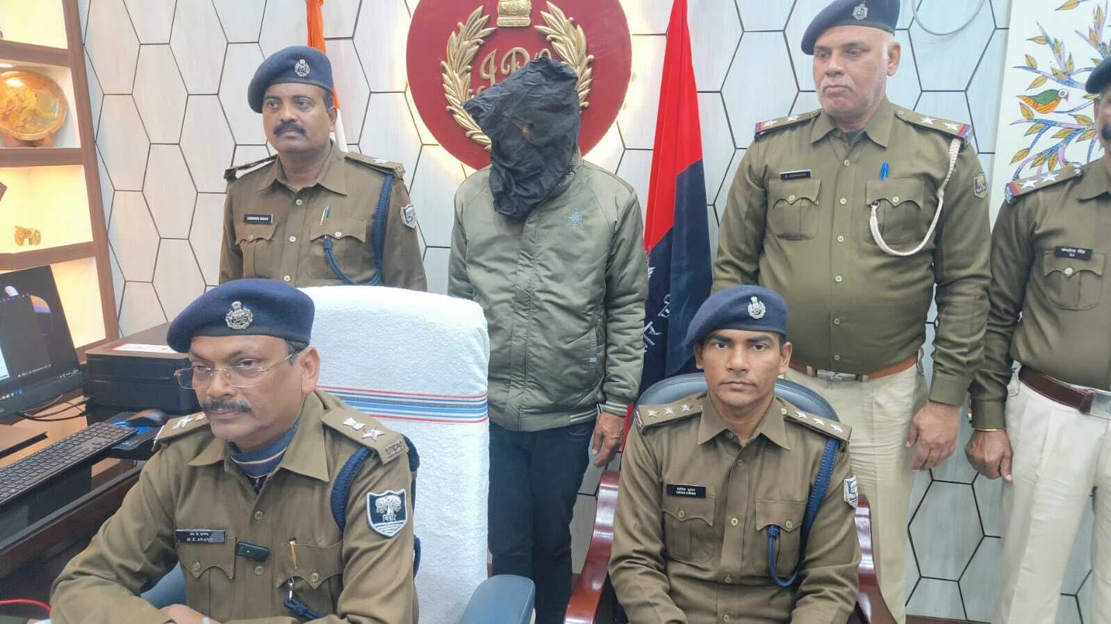 अपसी विवाद में लालू पर चलायी गोली, पत्नी के हत्यारोपित बड़ा भाई गिरफ्तार