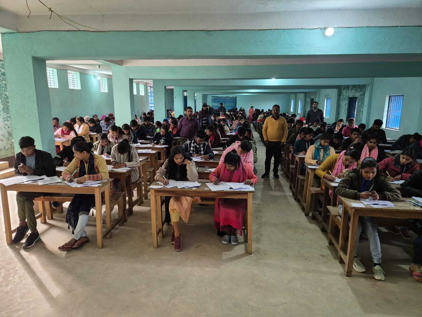 बीए पार्ट वन की परीक्षा में 591 परीक्षार्थी हुए शामिल