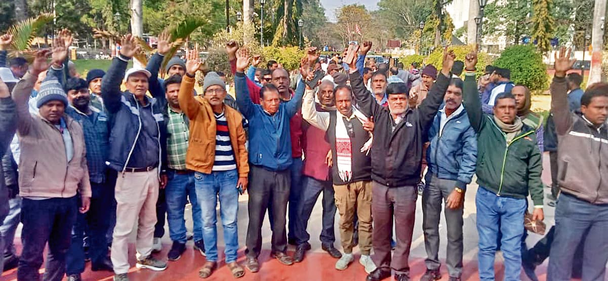 Ranchi News : एचइसी कर्मियों ने कंपनी को सहयोग करने का किया वादा