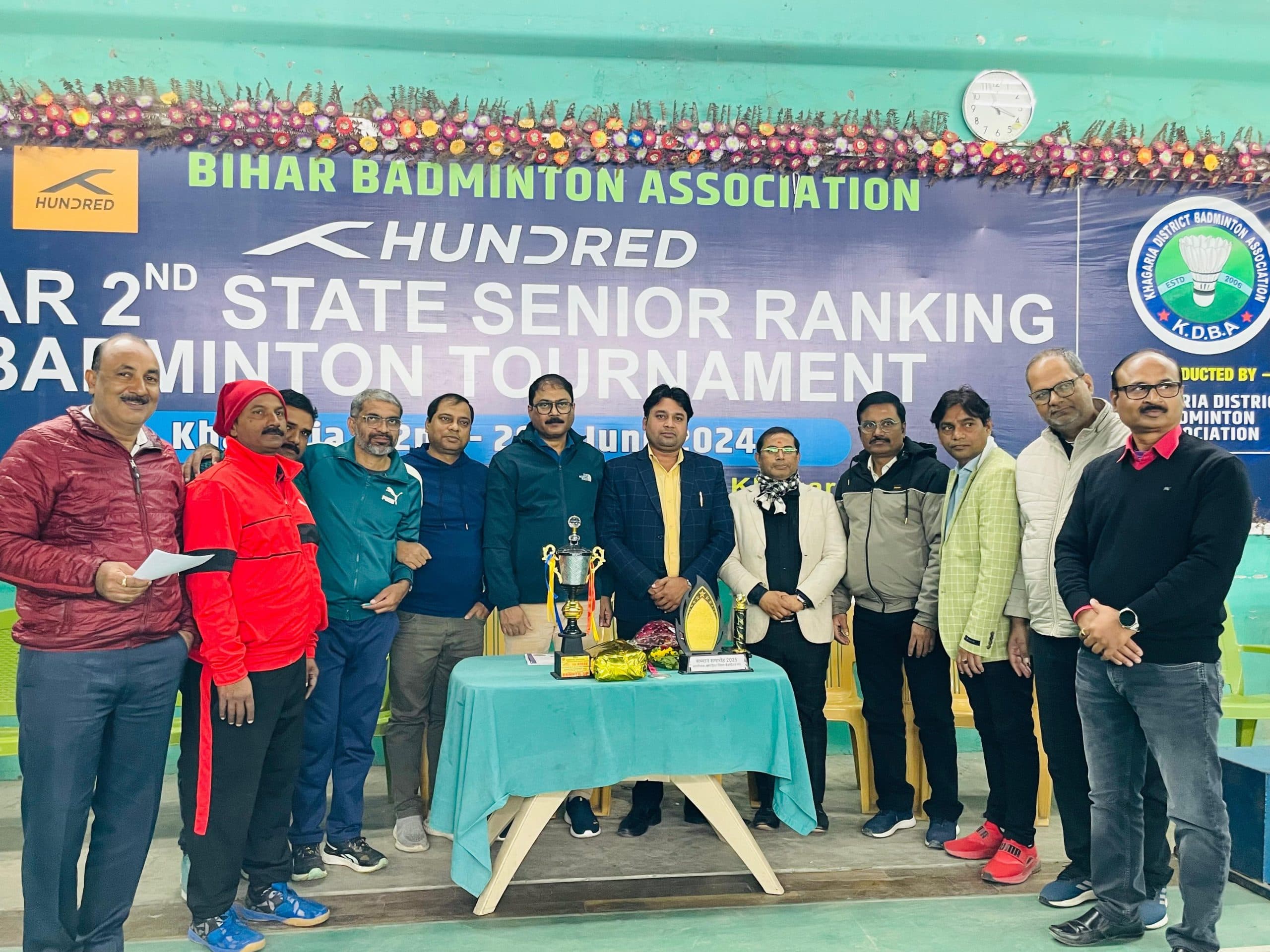 जूनियर बैडमिंटन चैंपियनशिप के उपविजेता रौनक व परणीता किये गये सम्मानित