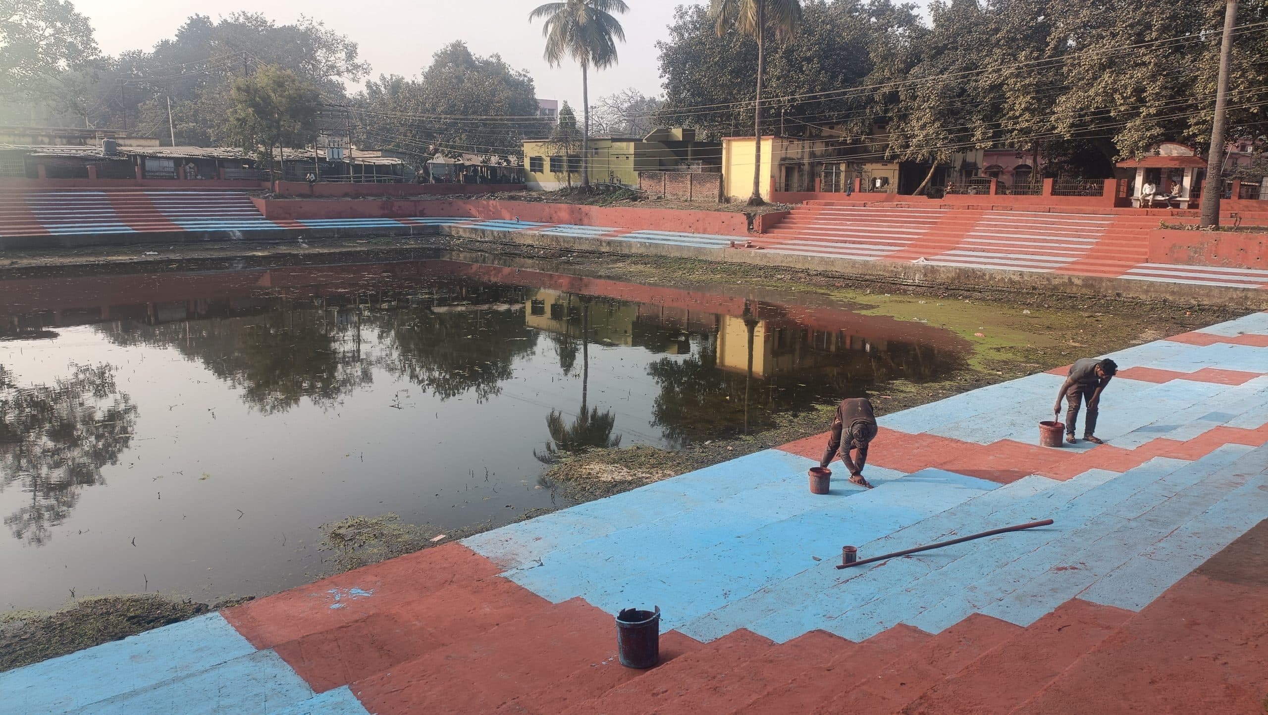 सीएम के दौरे को लेकर समाहरणालय परिसर चकाचक