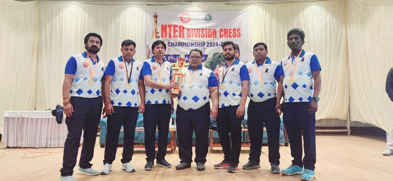 Chaibasa News : अंतर मंडलीय चेस में लगातार 25वीं बार चैंपियन बना चक्रधरपुर रेल मंडल