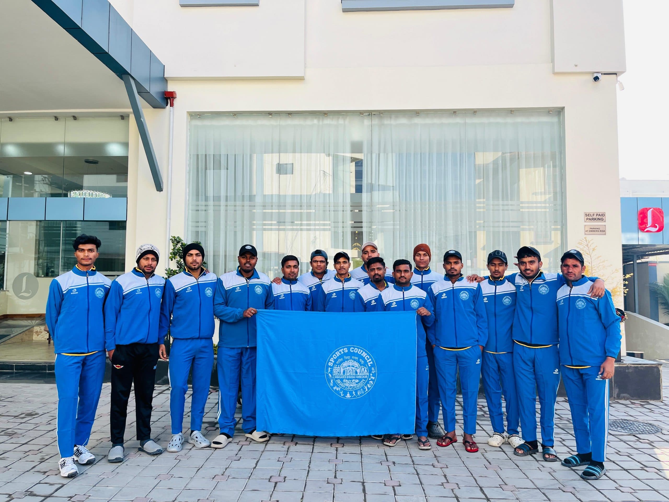 अंतरराष्ट्रीय प्रतियोगिता में बीआरएबीयू ने जनक विवि को 178 रनों से हराया