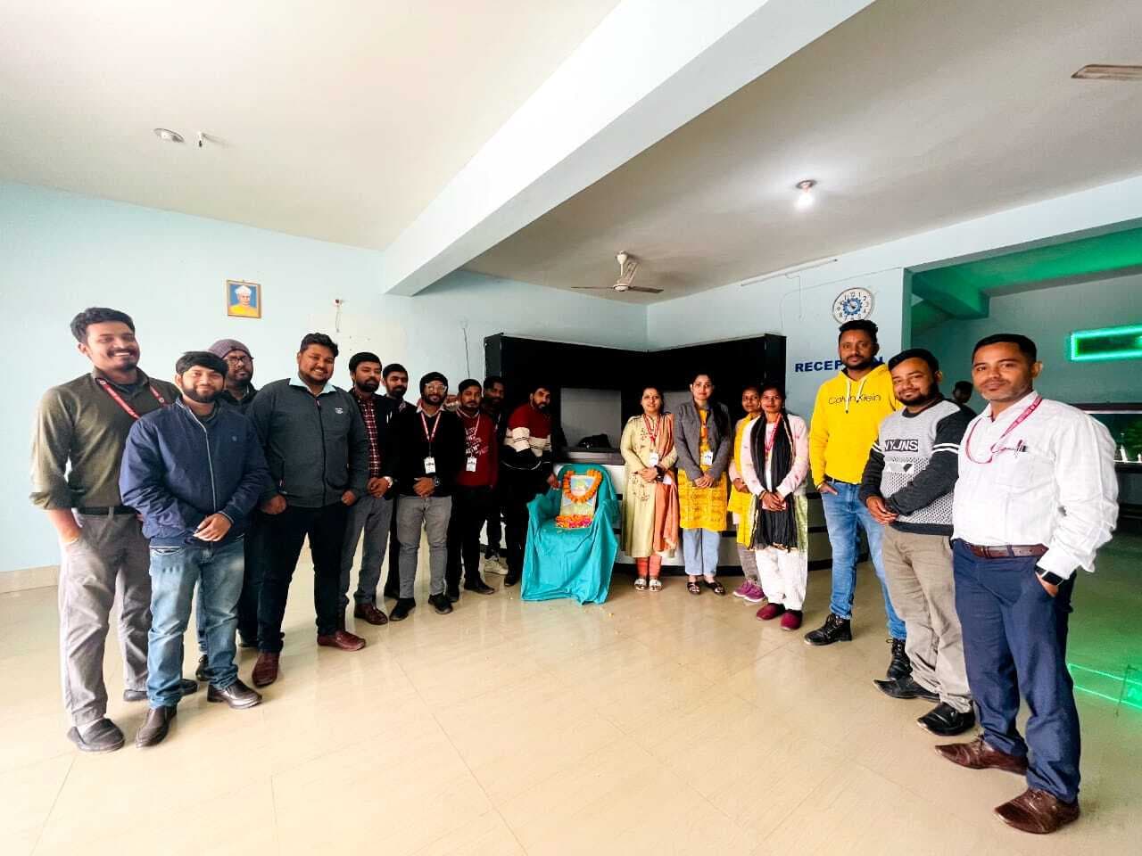 खेलकूद प्रतियोगिता में बच्चों ने लिया भाग