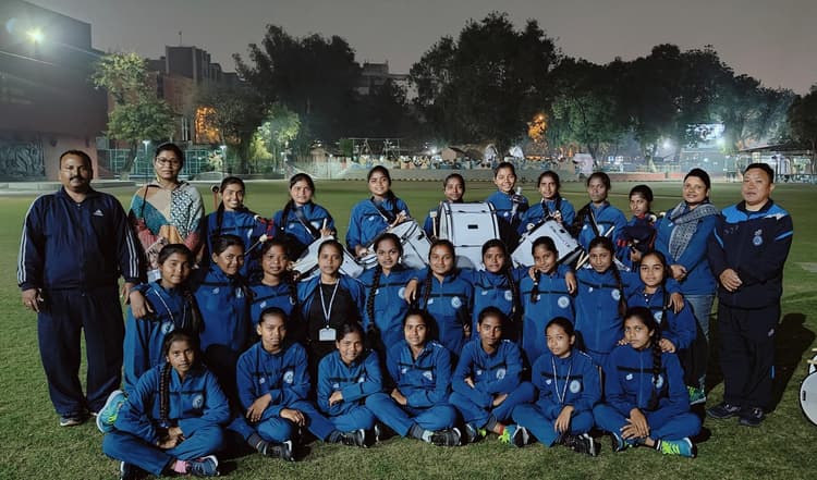 East singhbhum News :दिल्ली में देसी बैंड की कला दिखायेंगी पटमदा की छात्राएं