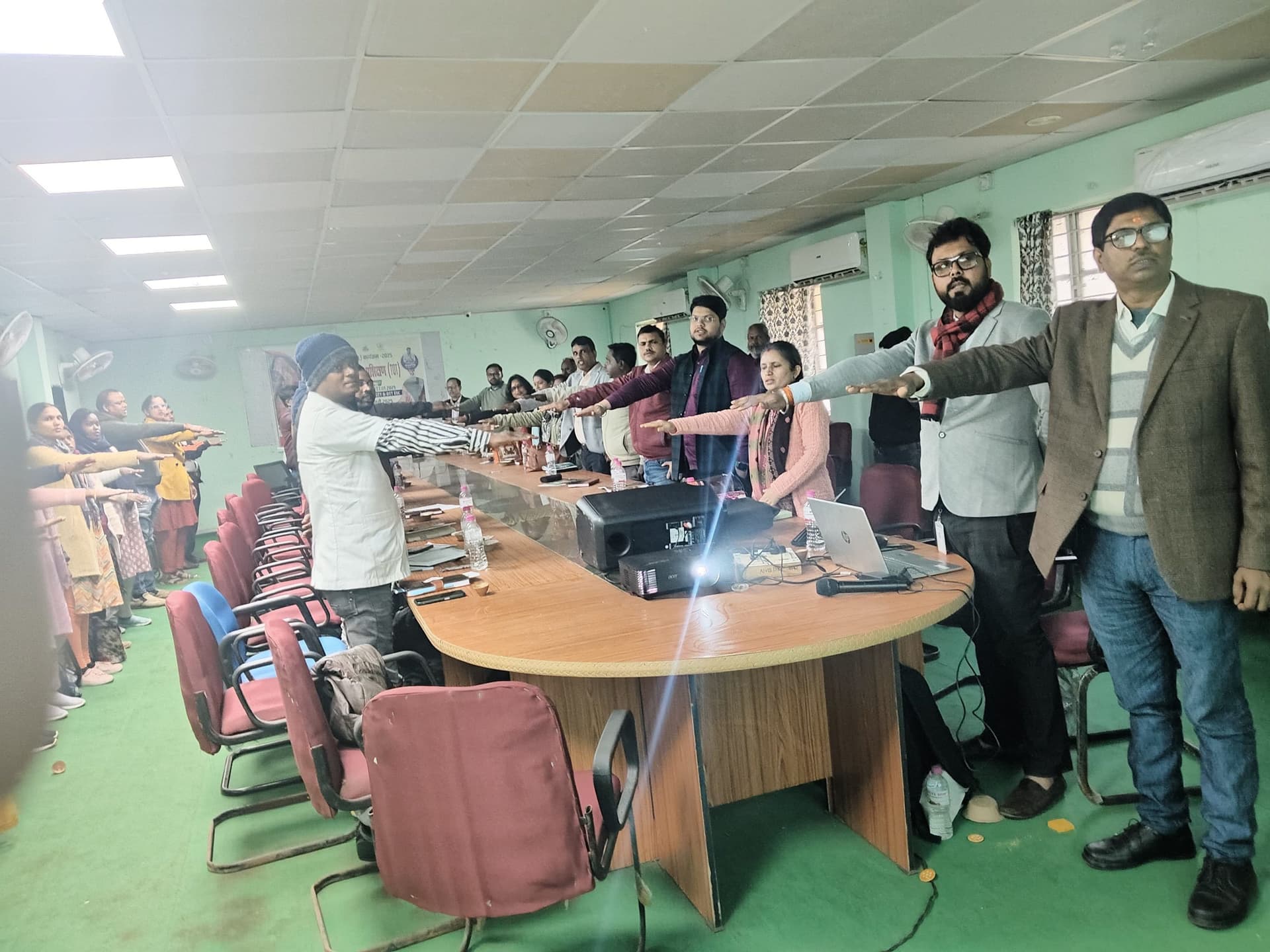 Deoghar news : फाइलेरिया सर्वजन दवा सेवन के लिए कार्यशाला का किया आयोजन, दिया प्रशिक्षण