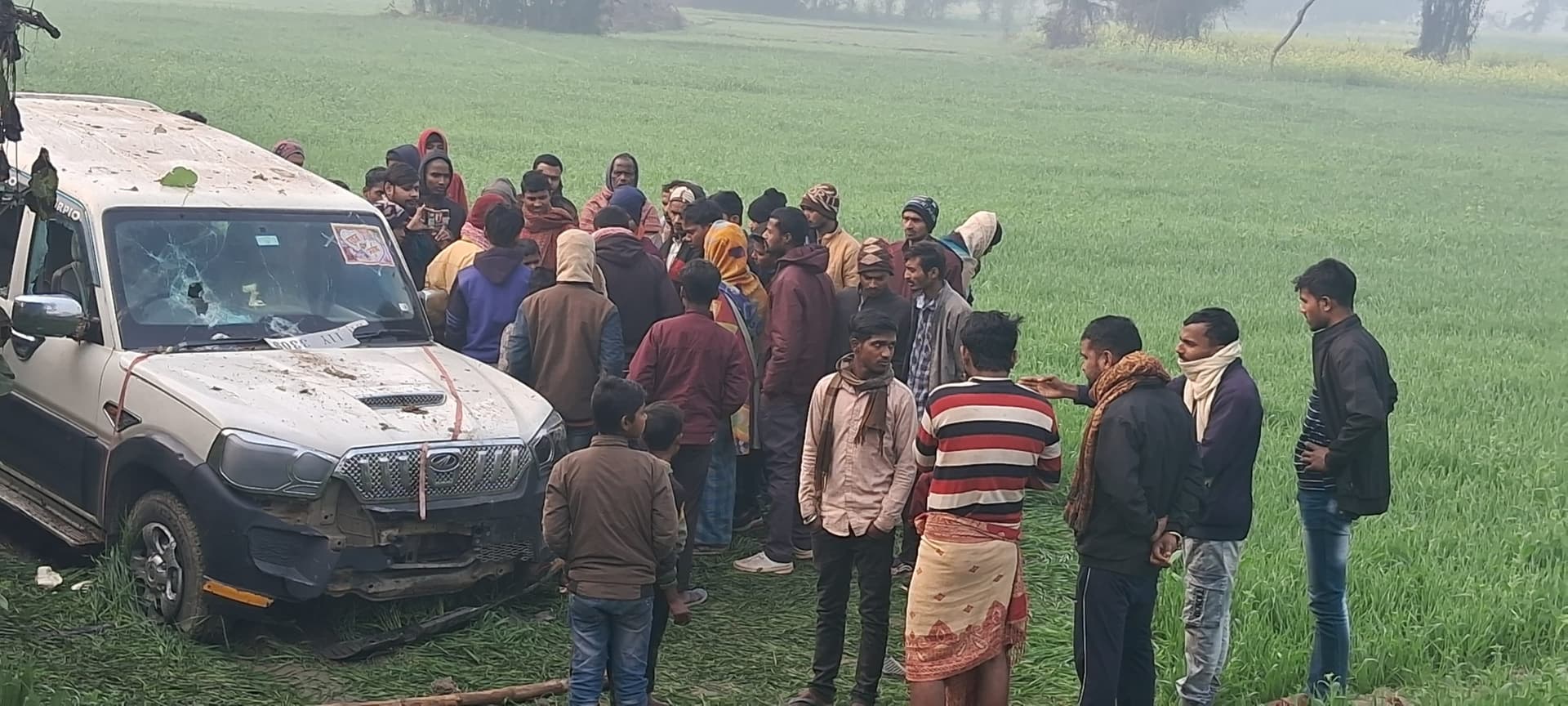 स्कॉर्पियो की ठोकर से अधेड़ की मौत