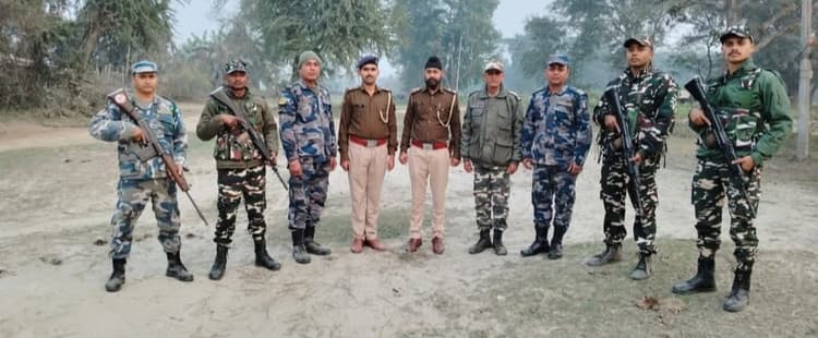 अंतरराष्ट्रीय सीमा पर बढ़ाई गयी चौकसी