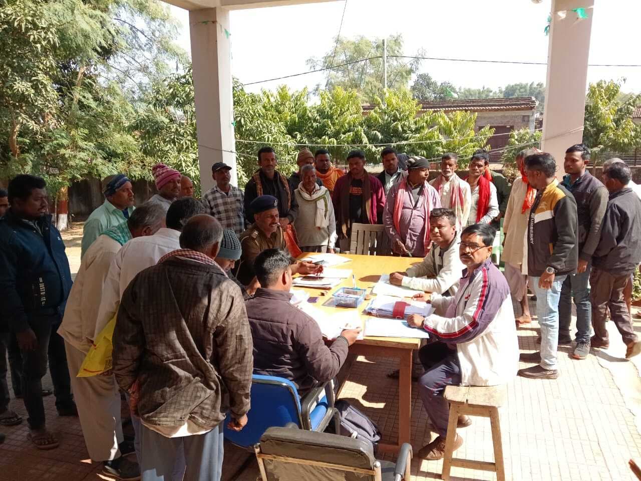 जयपुर थाना में जनता दरबार कर हुआ आयोजन