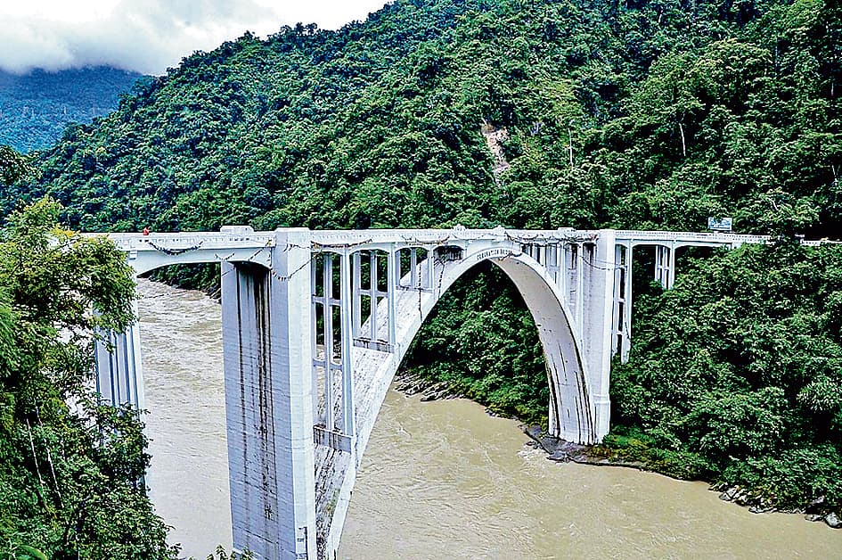 तीस्ता नदी पर कोरोनेशन ब्रिज बनाने पर विचार