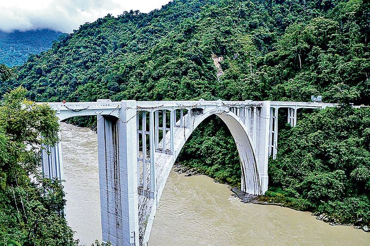 तीस्ता नदी पर कोरोनेशन ब्रिज बनाने पर विचार