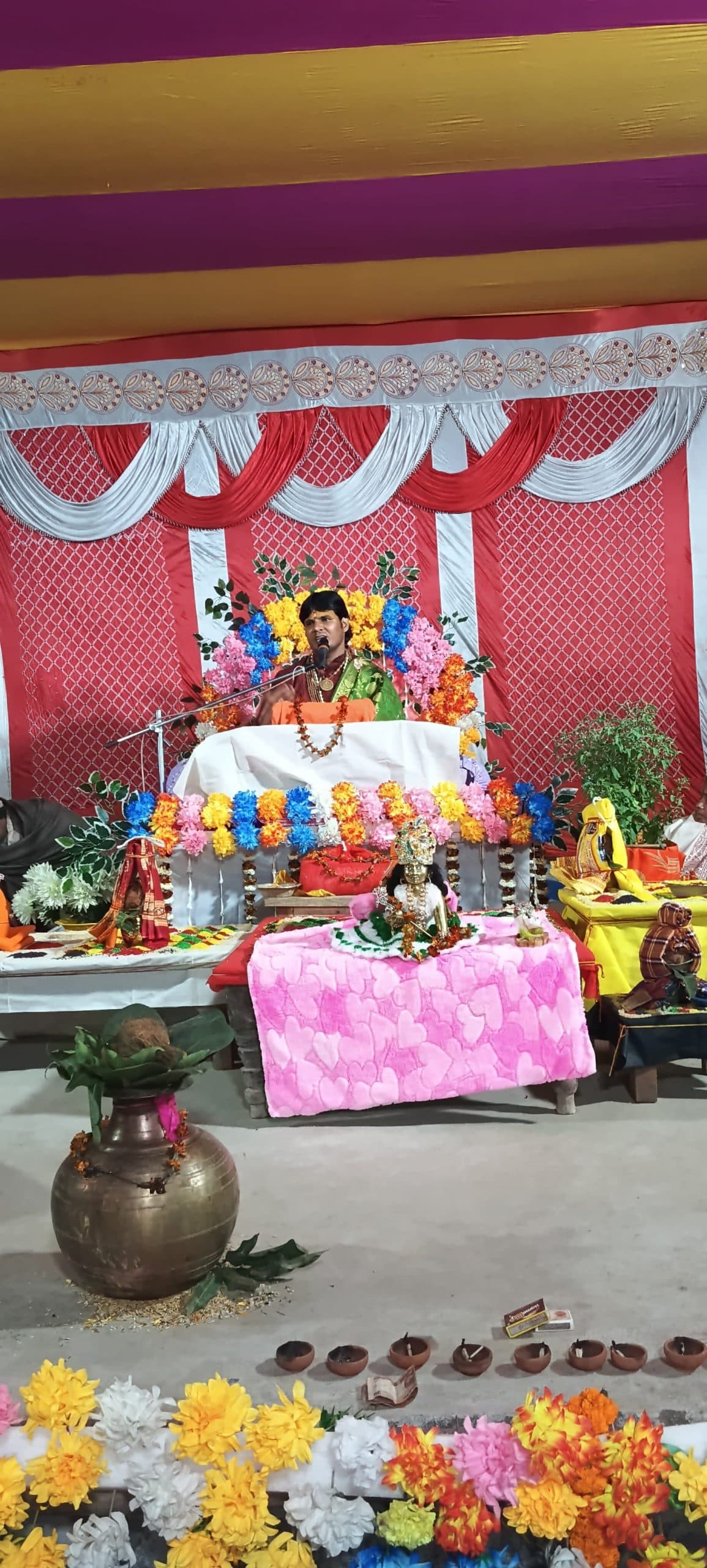 श्रीमद्भागवत श्रवण संसार का सर्वश्रेष्ठ सत्कर्म है : कथावाचक