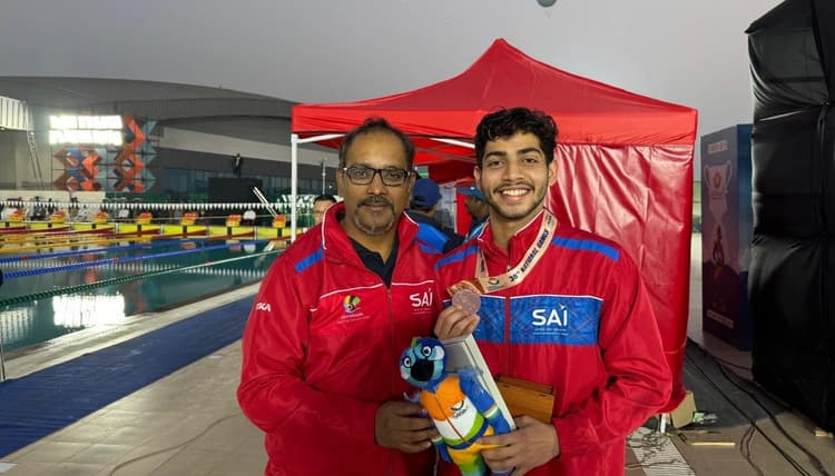 national games rana pratap : शहर के युवा तैराक राणा प्रताप का कमाल, नेशनल गेम्स में झारखंड को दिलाया पहला पदक