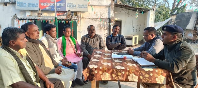 पूजा स्थल व विसर्जन के दौरान डीजे पर रहेगा पूरी तरह से प्रतिबंध : बीडीओ