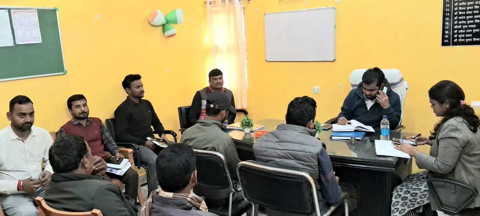 षष्ठम वित्त आयोग मद से योजनाओं में लायें तेजी: बीडीओ