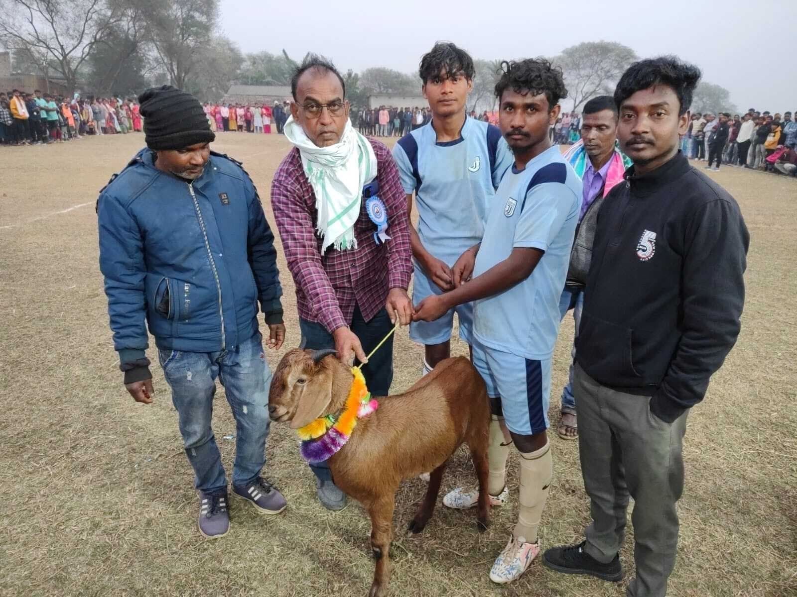 खागाचुंआ की टीम ने एक गोल से जीता फाइनल मैच