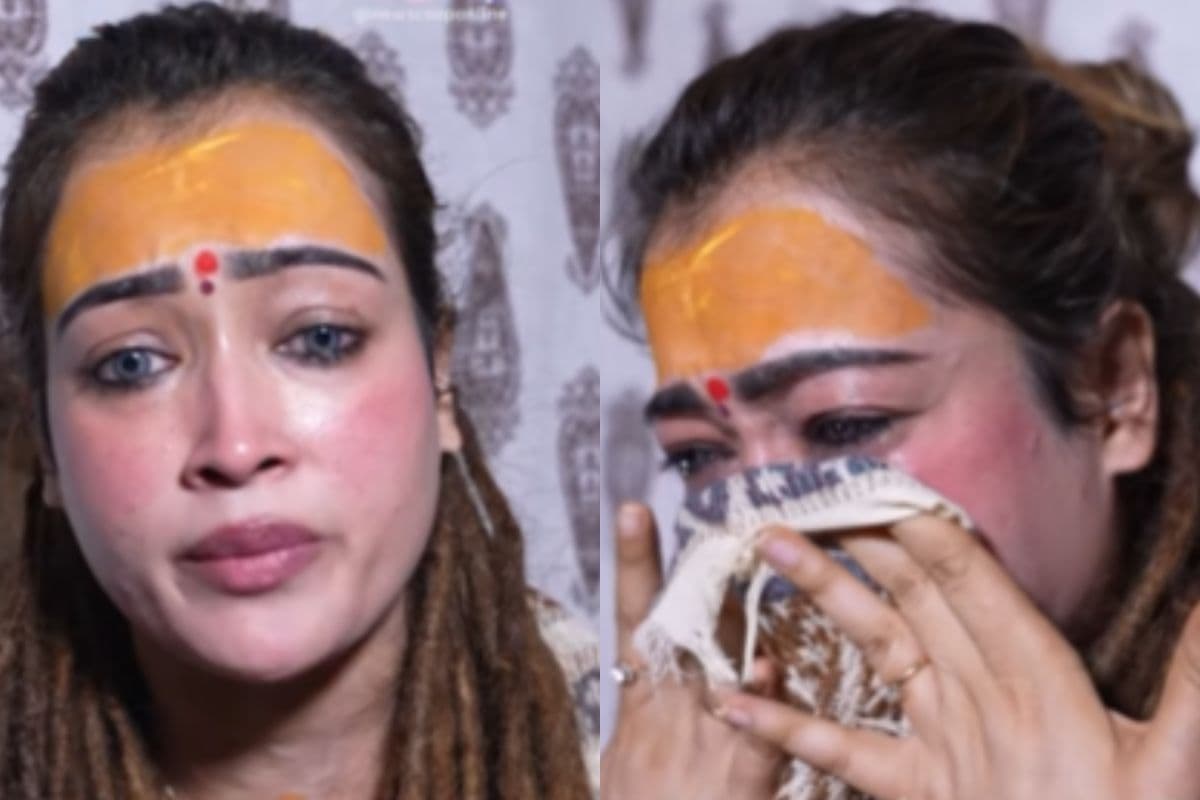 Viral Sadhvi In Mahakumbh: फूट-फूटकर रोने लगीं वायरल साध्वी हर्षा रिछारिया, महाकुंभ छोड़ने का किया ऐलान