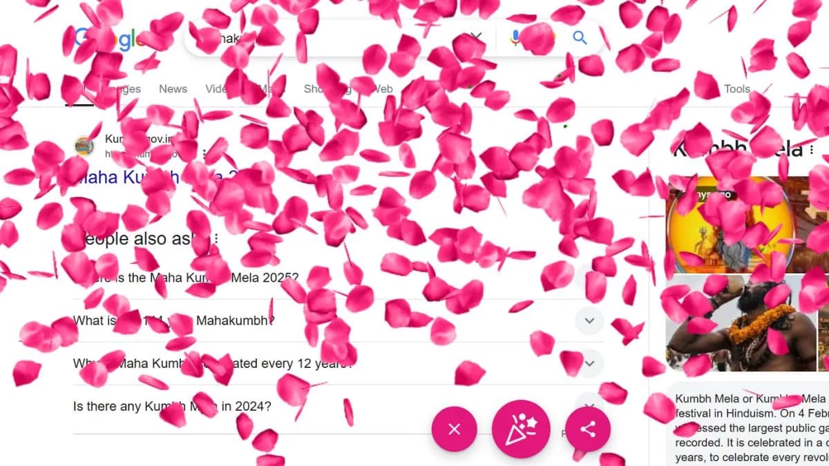 mahakaumbh mela 2025 google search