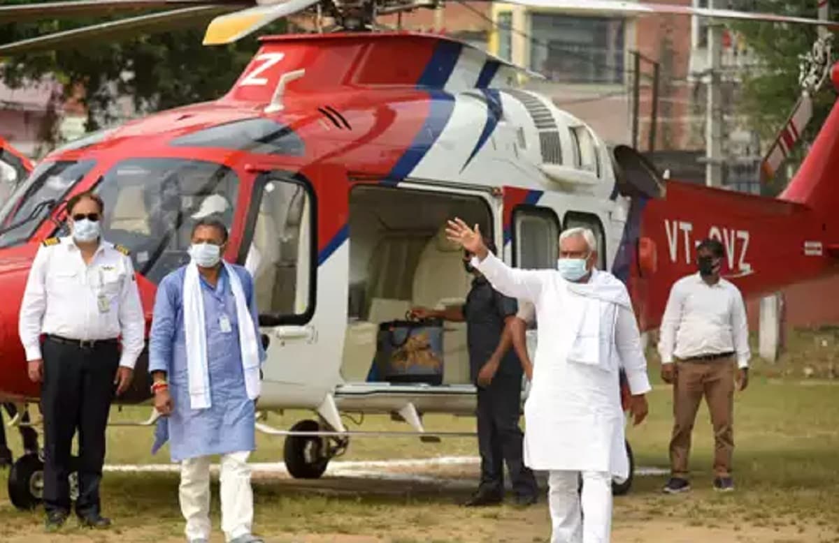 हेलिकॉप्टर ‘एयरबस H145’ का इस्तेमाल करते हैं नीतीश कुमार, हर माह देने होते हैं इतने करोड़ किराया