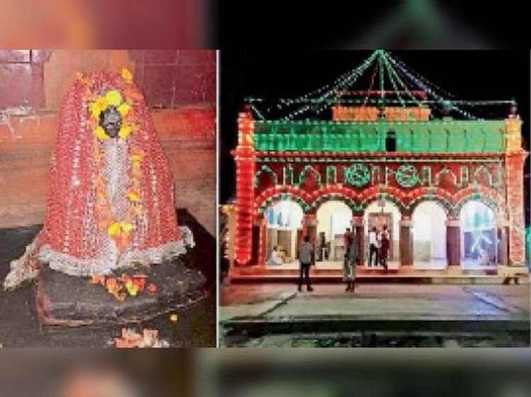 दरभंगा के वाणेश्वरी मंदिर से लाखों के जेवरात चोरी, सोने का मुकुट उठाते सीसीटीवी में कैद हुआ चोर