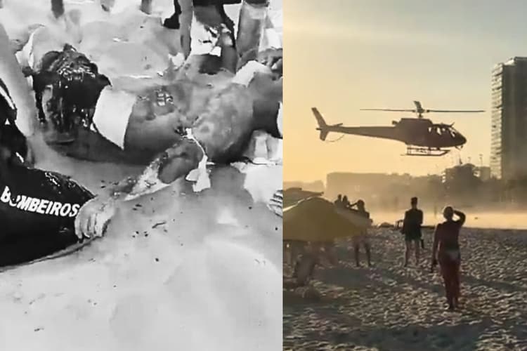 मैच से पहले गोलीबारी, हेलीकॉप्टर से पहुंचाना पड़ा अस्पताल